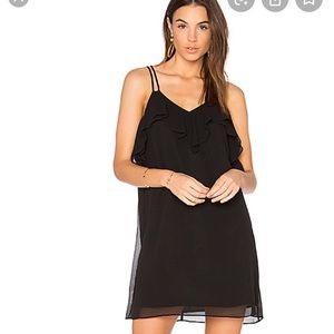 Bcbg ruffled mini dress